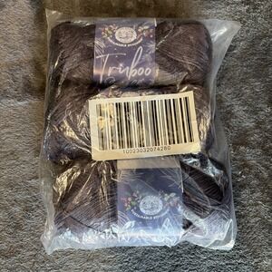 Lion Brand Orchard Truboo Sparkle Yarn "Thunder" 3 pack